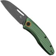 Black Fox Feresa BF-762OD Blackwashed D2, OD Green Aluminium, pocket knife