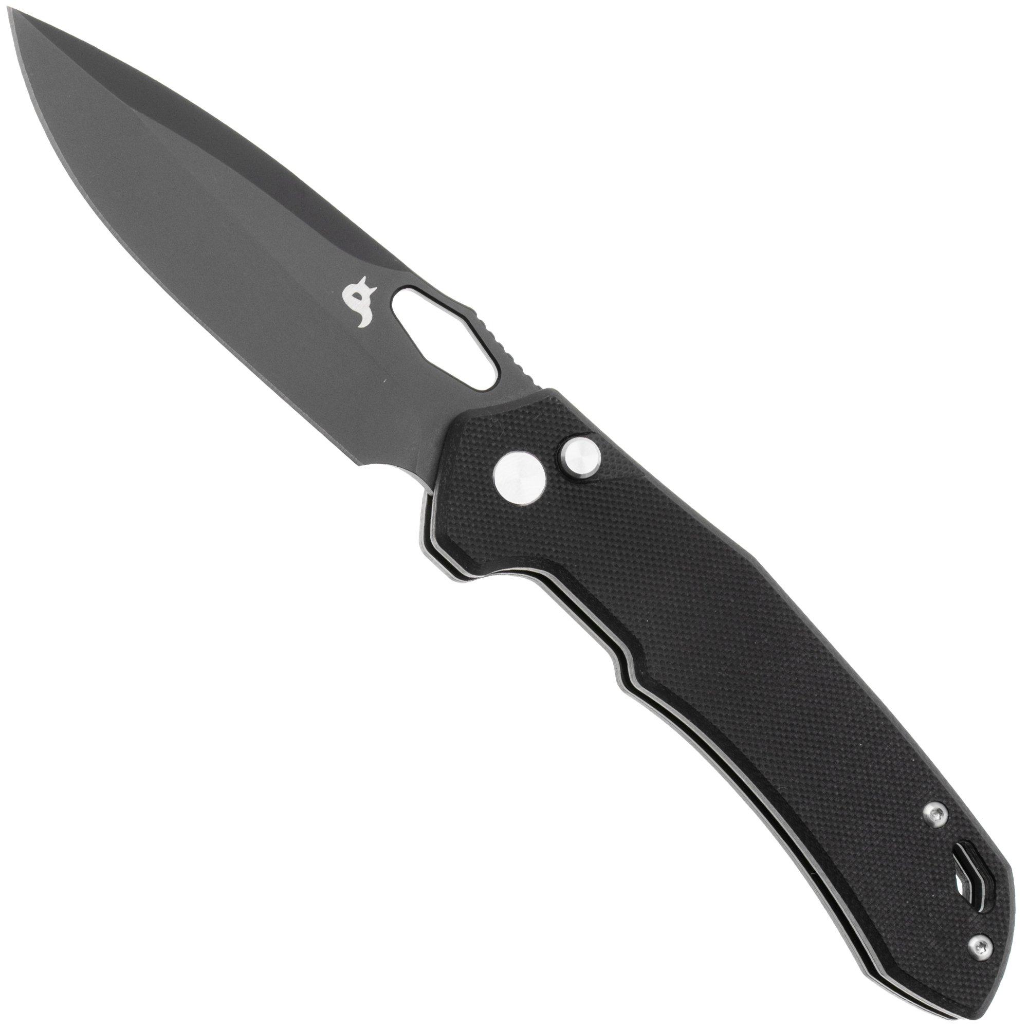 Black Fox Atros BF-770, Black VG10, Black G10, coltello da tasca