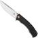 Afbeelding voor Black Fox BF-782 OR, Satin D2, Black G10, zakmes