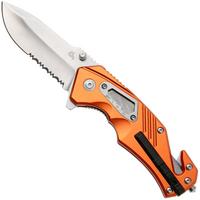 Afbeelding voor Black Fox Demand BF-784-OR, Stonewashed D2, Orange Aluminum zakmes