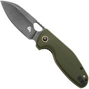Afbeelding voor Black Fox Puffy BF-786-G10OD Blackwashed 10Cr15CoMoV, OD Green G10, zakmes
