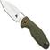Afbeelding voor Black Fox Puffy BF-786-MOD Satin 10Cr15CoMoV, OD Green Canvas Micarta, zakmes