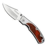 Fox FD1554-PW, 440C stainless steel, wood pocket knife