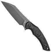 Fox Edge Lycosa 1, Black G10, FE-018 cuchillo fijo