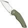 Immagine per Fox Edge Atrax, OD Green Micarta, FE-027MOD coltello da tasca