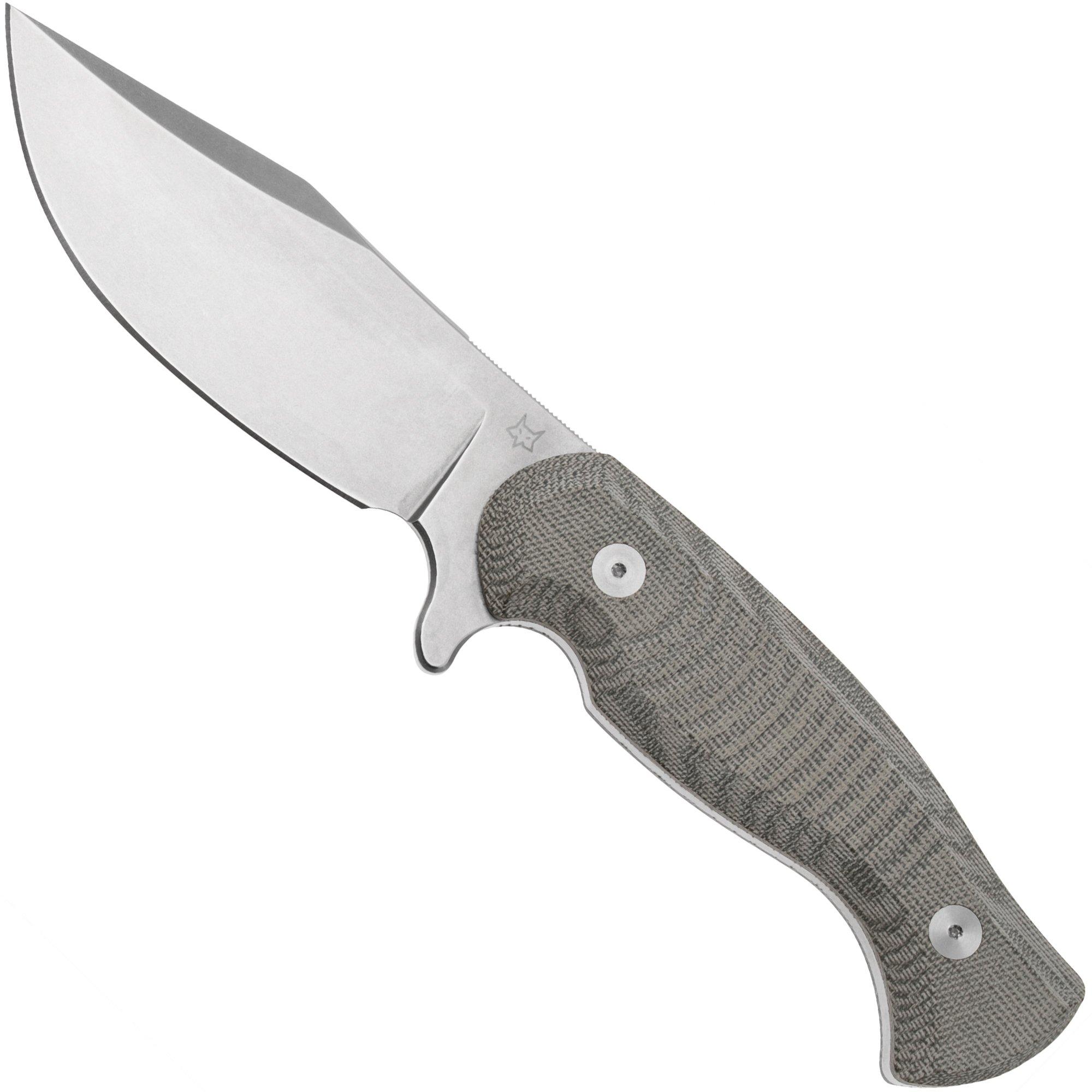 Fox Knives Eastwood Tiger 2022 Edition FX-106-MIOD, NIOLOX Steel Green Canvas Micarta, fixed knife | Advantageously shopping at Knivesandtools.com Fox Knives Eastwood Tiger 2022 Edition FX-106-MIOD, NIOLOX Steel Green Canvas Micarta, fixed knife | Advantageously shopping at Knivesandtools.com