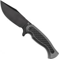 Image for Fox Knives Eastwood Tiger 2022 Edition FX-106-TICF Elmax, Titanium Carbon Inlay, fixed knife