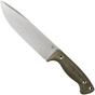 Afbeelding voor Fox Knives FX-140XL MI Green Canvas Micarta Knivesandtools Exclusive vaststaand mes, Markus Reichart design