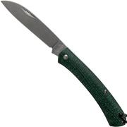 Fox Nauta FX-230MIG Green Micarta coltello da tasca
