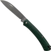 Fox Nauta FX-230MIG Green Micarta Taschenmesser