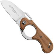 FOX Knives Elite FX-270-OL, Olive Wood couteau de poche, Alain Descy design