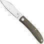 Image for Fox Knives Livri FX-273 Green Canvas Micarta slipjoint pocket knife