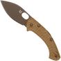Afbeelding voor Fox Knives Zero 2.0 Desert Warrior FX-311-CT Coyote FRN, Top Shield Coyote Blade zakmes, Jens Ansø design