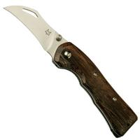 Afbeelding voor Fox Knives Spora Mushroom Satin Eucalyptus  FX-409, champignonmes