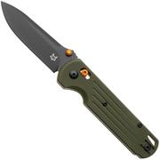 Afbeelding voor Fox Knives Gabi FX-451-FG Black Top Shield Niolox, OD Green G10, zakmes