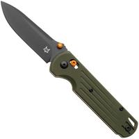 Afbeelding voor Fox Knives Gabi FX-451-FG Black Top Shield Niolox, OD Green G10, zakmes