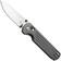 Afbeelding voor Fox Knives Gabi FX-451-TI Satin Niolox, Sandblasted Titanium zakmes