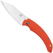 Fox Slim Dragotac Piemontes FX-518O Orange FRN pocket knife, Bastinelli design