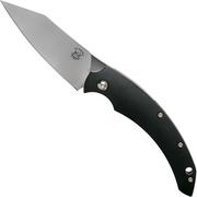 Fox Slim Dragotac Piemontes FX-518 Black FRN pocket knife, Bastinelli design