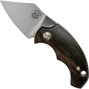 Fox Knives BB Drago FX-519ZW Ziricote Wood navalha, Bastinelli design