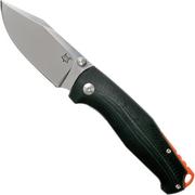 Fox TUR FX-523B, Black pocket knife, Jesper Voxnaes design