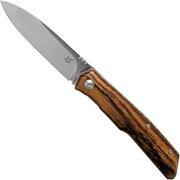 Fox Knives FX-525B Bocote navalha, Bob Terzuola design