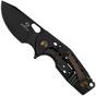 Afbeelding voor FOX Knives Suru FX-526 SX TIBR M390 Black PVD, Black PVD Titanium Left Handed, zakmes, Jesper Voxnaes design 