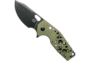 Fox Suru Alu Green FX-526ALG coltello da tasca, Jesper Voxnaes design