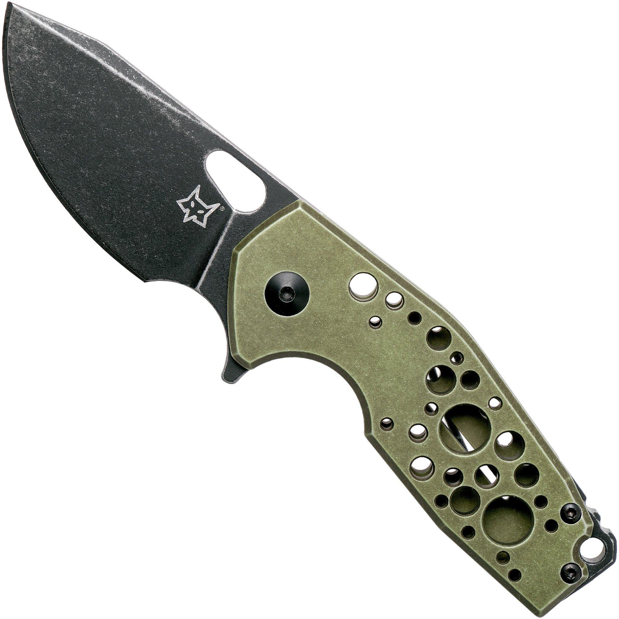 Fox Suru Alu Green FX-526ALG Taschenmesser, Jesper Voxnaes design