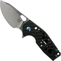 Obraz dla Nóż składany Fox Suru FX-526CFBL Blue, Carbon Fibre, projekt Jesper Voxnaes