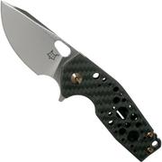 Fox Suru FX-526CF Bronze, Carbon Fibre coltello da tasca, Jesper Voxnaes design