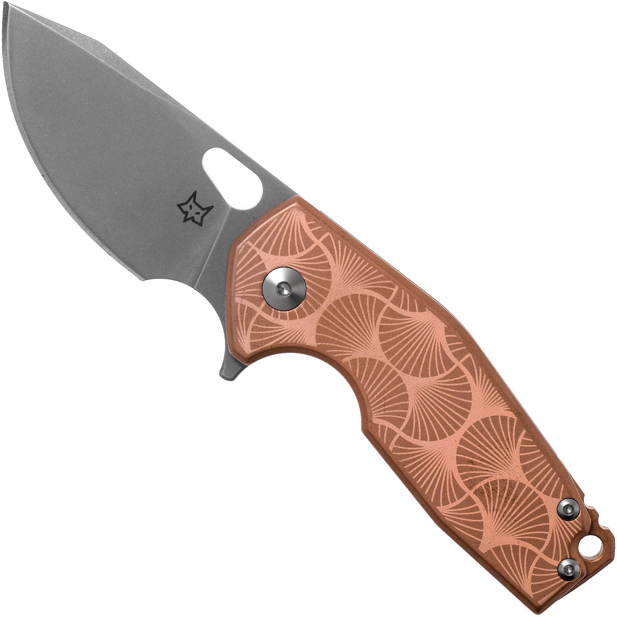 Fox Suru FX-526LECOP Engraved Copper, Limited Edition Taschenmesser, Jesper Voxnaes Design