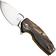 Afbeelding voor Fox Knives Suru FX-526LI-EX1, Satin M398, Brown Cellulose Acetate, zakmes, Jesper Voxnaes design