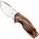 Image pour Fox Knives Suru FX-526LI-RB1, Satin M398, Brown Cellulose Acetate, couteau de poche, Jesper Voxnaes design