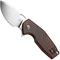 Bild für Fox Knives Suru FX-526LI-RB3, Satin M398, Brown Cellulose Acetate, Taschenmesser, Jesper Voxnaes Design