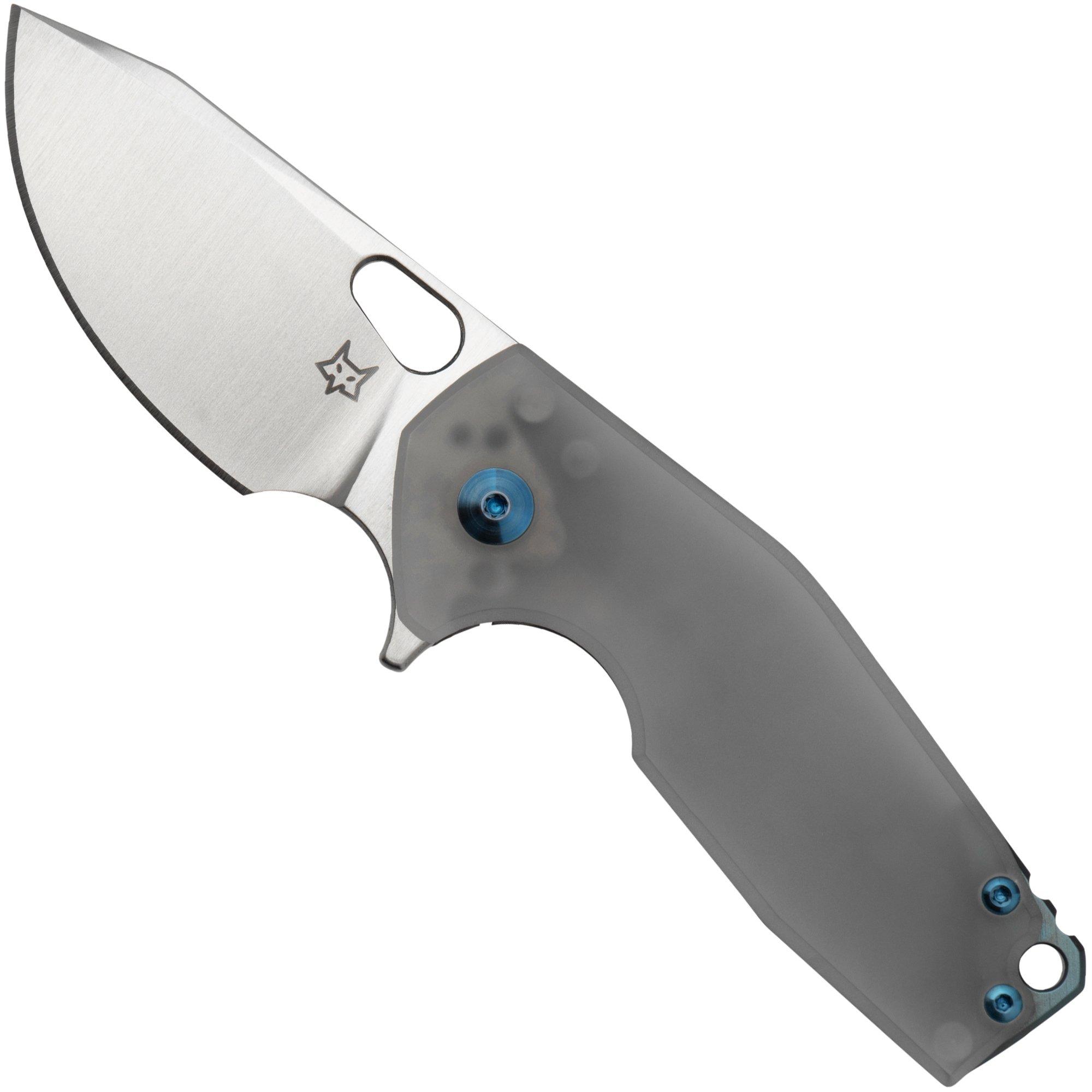 Fox Knives Suru, FX-526 MIBL Denim Micarta M390 Knivesandtools 