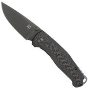 Fox TUR FX-528B black pocket knife, Jesper Voxnaes design