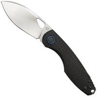 Image for Fox Chilin FX-530-CF Satin M398, Carbon Fiber pocket knife, Jesper Voxnaes design