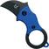 Afbeelding voor Fox Mini-KA FX-535BLB Blue & Black, karambit sleutelhangermes