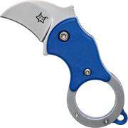 Fox Mini-KA FX-535BL Blue, karambit sleutelhangermes