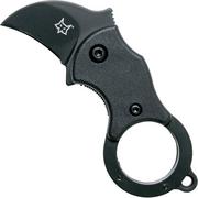 Fox Mini-KA FX-535B Black & Black, karambit sleutelhangermes