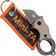 Image for Fox Mini-TA FX-536CBB Coyote & Black, keychain knife