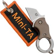 Fox Mini-TA FX-536CB Coyote Brown, keychain knife