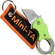 Fox Knives Mini-TA FX-536G Green, navalha de chaveiro