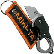 Fox Mini-TA FX-536 Black, keychain knife