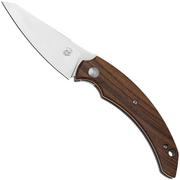 Fox Knives Fides FX-539 ST Satin AISI 303, Santos Wood navalha, Bastinelli design