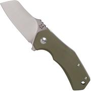 Fox Knives Italicus FX-540G10OD OD Green G10 pocket knife, Antonio Di Gennaro design