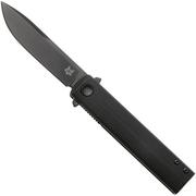 Afbeelding voor Fox Knives Chnops Tactical, FX-545G10B, Black Idroglider Hybrid Cryo, Black G10 zakmes