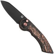 Nóż składany Fox Knives Radius FX-550 CFB Copper Carbon fibre Black