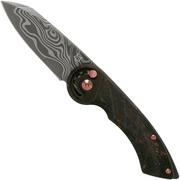 Fox Knives Radius FX-550 DCFR Damacore Space Coral Carbon fibre Limited Edition navaja